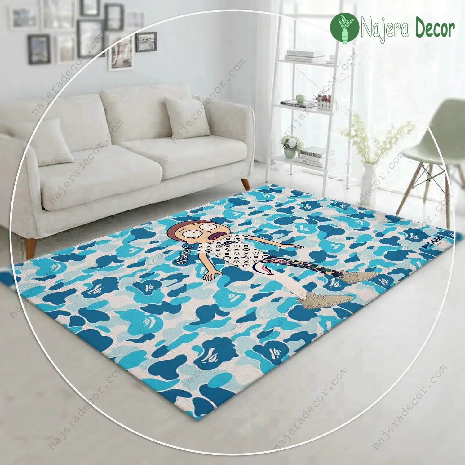 Louis vuitton supreme bape rug carpet home decor luxury brand special gift